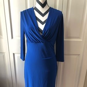 White House Black Market faux wrap dress